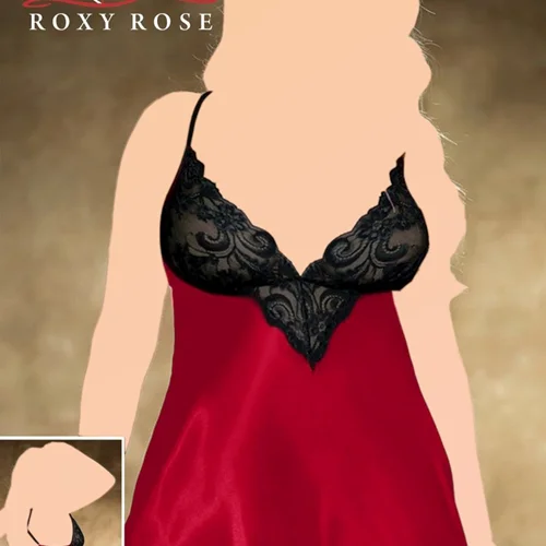 لباس خواب کوتاه سایز بزرگ روکسی رُز 1020 roxyrose