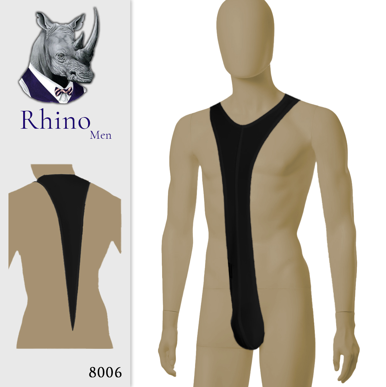 بادی فانتزی مردانه راینو 8006 rhino